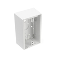 Leviton Electrical Box, Back Box, 1 Gang, Plastic, Rectangular 42777-1WA